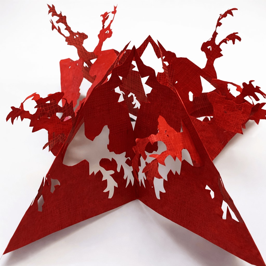 Three - Dimensional Papercut - Abstract • Paper Sculpture (papercutting)